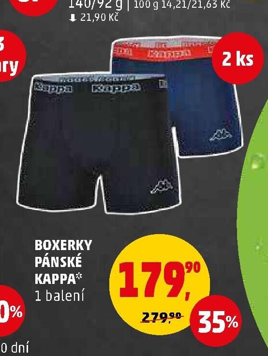 Boxerky pánské Kappa - Penny Market aktualniletaky.eu