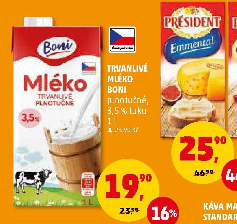 TRVANLIVÉ MLÉKO BONI - Penny Market aktualniletaky.eu