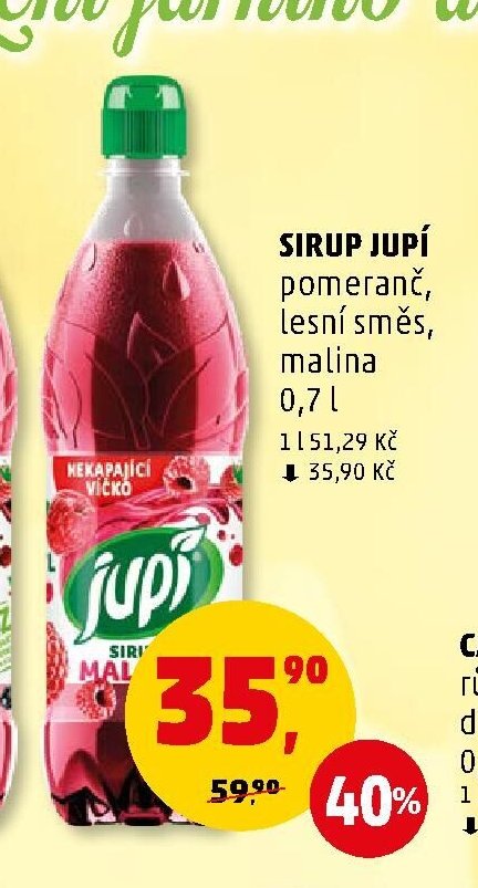 Sirup Jupí malina - Penny Market aktualniletaky.eu