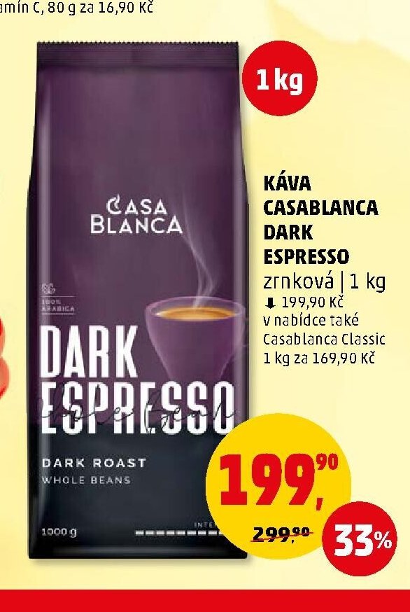 Káva Casablanca Dark Espresso - Penny Market aktualniletaky.eu