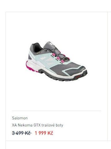 Salomon XA Nekoma GTX trailové boty