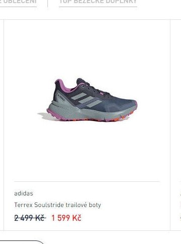 adidas Terrex Soulstride trailové boty
