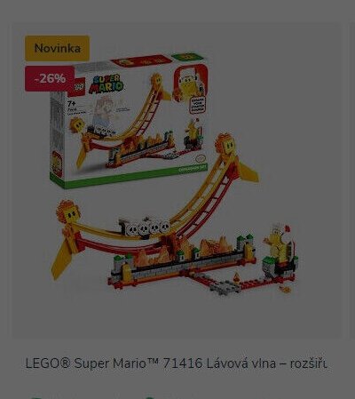 LEGO® Super Mario™ 71416 Lávová vlna – rozšiř.