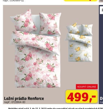 Ložní prádlo Renforce