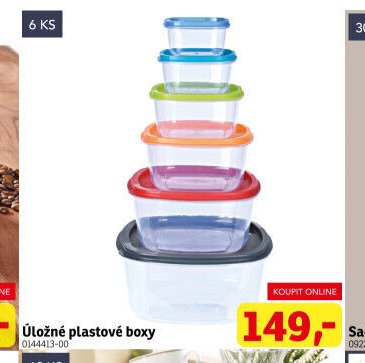Úložné plastové boxy