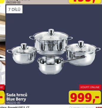 Sada hrnců Blue Berry