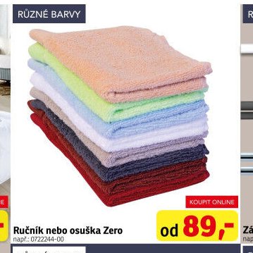 Ručník nebo osuška Zero