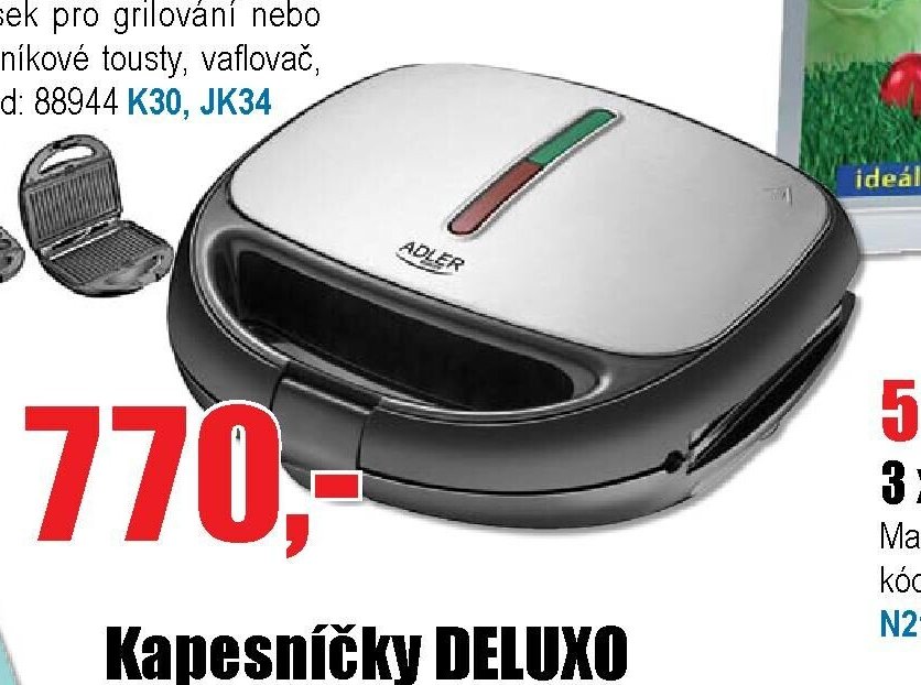 Sendvičovač Adler AD 3040 5v1 - EVA.cz aktualniletaky.eu