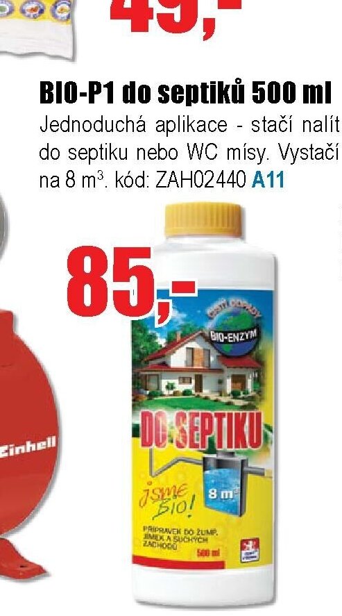 BIO-P1 do septiků - EVA.cz aktualniletaky.eu
