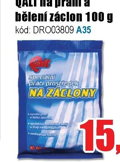 QALT na praní a bělení záclon 100 g