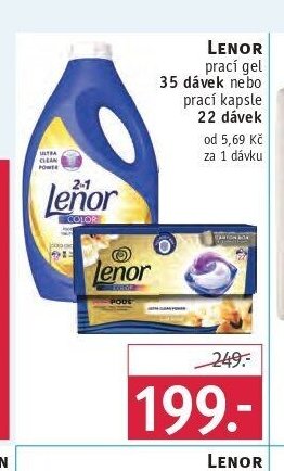 Lenor prací gel