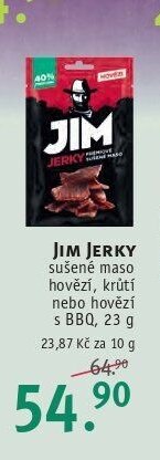 JIM JERKY sušené maso