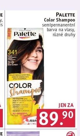 Palette Color Shampoo