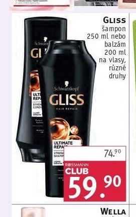 Gliss šampon nebo balzám