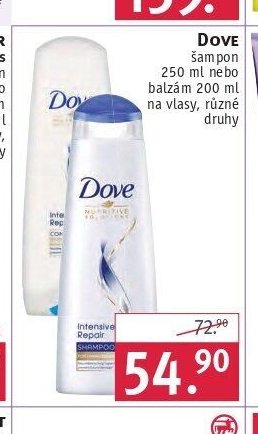Dove šampon nebo balzám
