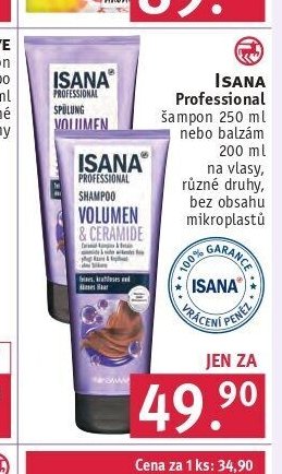 Isana Professional šampon nebo balzám