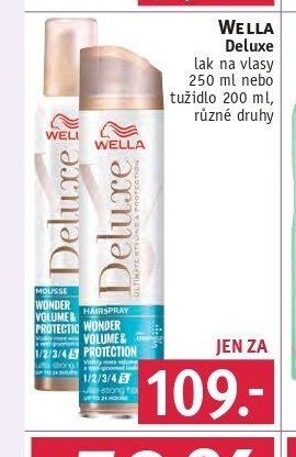 Wella Deluxe lak na vlasy nebo tužidlo
