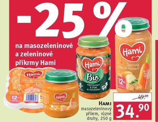 Hami masozeleninový příkrm
