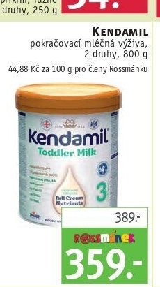 Kendamil pokračovací mléčná výživa
