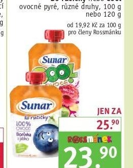 Sunar do ručičky nebo Cool ovocné pyré