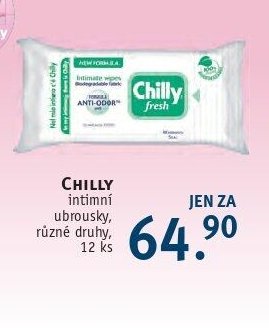 Chilly intimní ubrousky