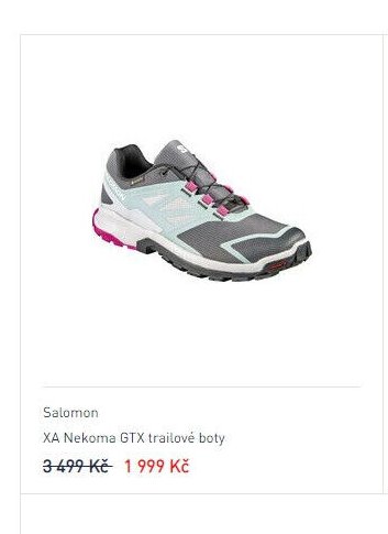 Salomon XA Nekoma GTX trailové boty