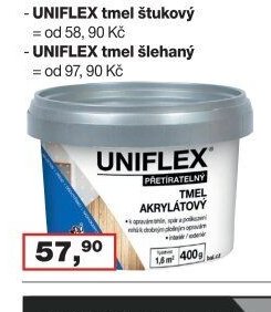 UNIFLEX tmel akrylátový - Barvy a laky drogerie aktualniletaky.eu