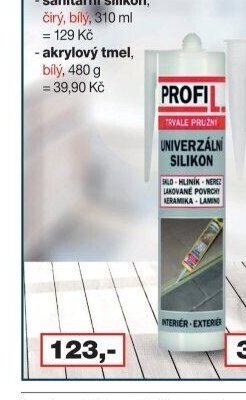 Profil univerzální silikon - Barvy a laky drogerie aktualniletaky.eu