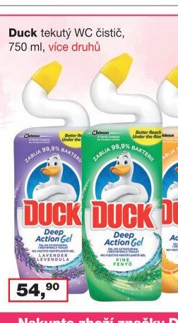 Duck tekutý WC čistič - Barvy a laky drogerie aktualniletaky.eu