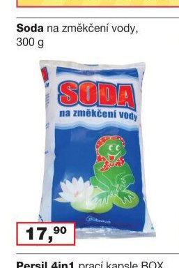 Soda na změkčení vody - Barvy a laky drogerie aktualniletaky.eu