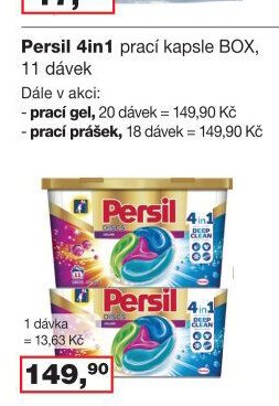 Persil 4in1 prací kapsle - Barvy a laky drogerie aktualniletaky.eu