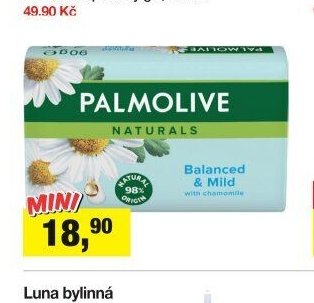 Palmolive mýdlo Naturals Chamomille, 90 g
