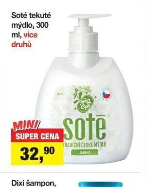 Soté tekuté mýdlo, 300 ml