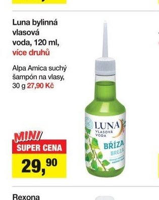 Luna bylinná vlasová voda, 120 ml