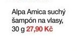 Alpa Amica suchý šampón na vlasy, 30 g