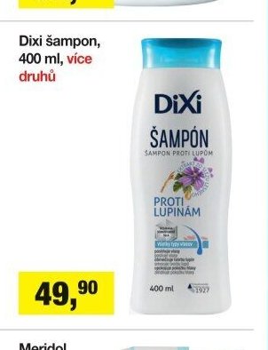 Dixi šampón, 400 ml