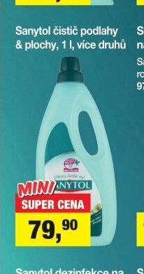 Sanytol čistič podlahy & plochy, 1 l