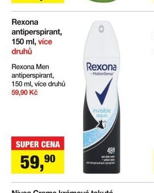 Rexona antiperspirant, 150 ml