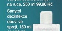 Sanytol dezinfekční gel na ruce, 250 ml