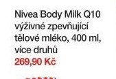 Nivea Body Milk Q10 tělové mléko, 400 ml