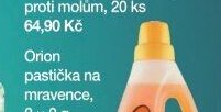 Orion Fragance, kuličky proti molům, 20 ks