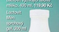 Lactovit vyživující tělové mléko, 400 ml