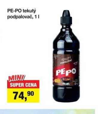 PE-PO tekutý podpalovač, 1 l