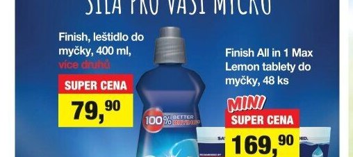 Finish, leštidlo do myčky, 400 ml, více druhů