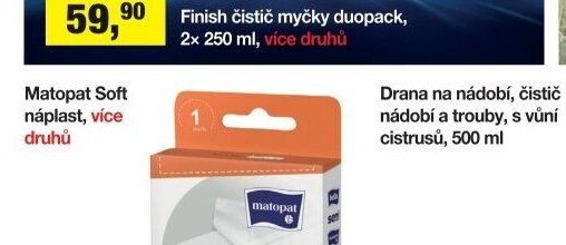 Finish čistič myčky duopack, 2x 250 ml, více druhů