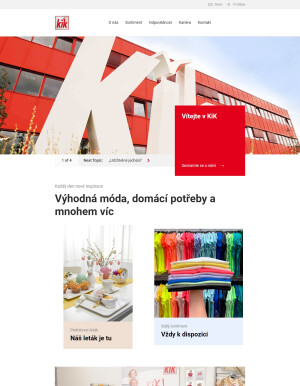 Leták Kik textil kik.cz platný od 2023-03-22 do 2023-03-28