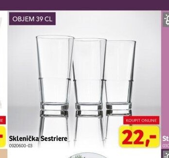 Sklenička Sestriere