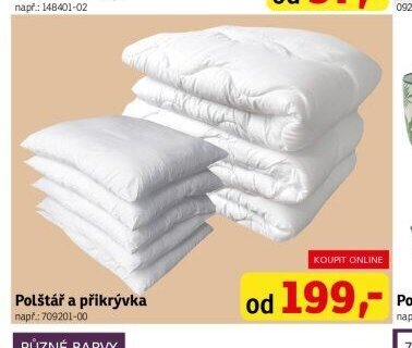 Polštář a přikrývka