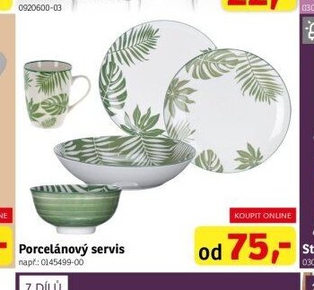 Porcelánový servis