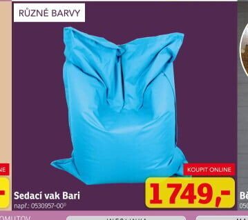 Sedací vak Bari - ASKO aktualniletaky.eu